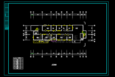 某市人民医院急诊楼CAD平面设计图专业设计服务 构建高效、安全、人性化的生命急救通道